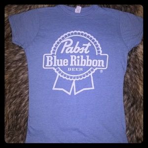 PBR womens baby tee